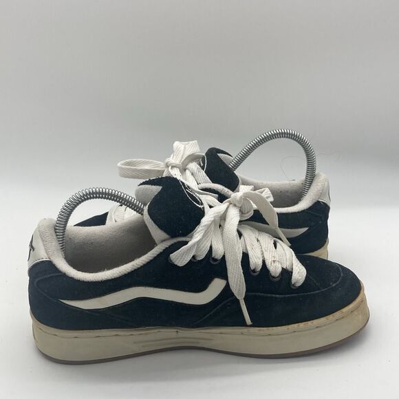 Mens Size 7 Vintage 1990s Y2K Vans Fat Tongue Skate Skateboard Chunky Sneakers - Picture 6 of 9